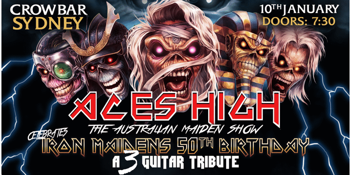 Aces High CELEBRATES Iron Maiden's 50th Birthday