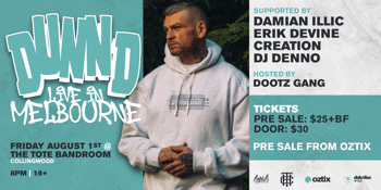 Dunn D - Live in Melbourne