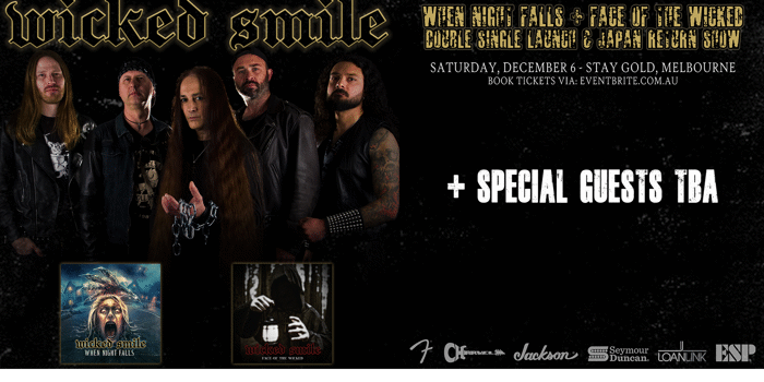 WICKED SMILE//Double single launch + JP return show - MELBOURNE