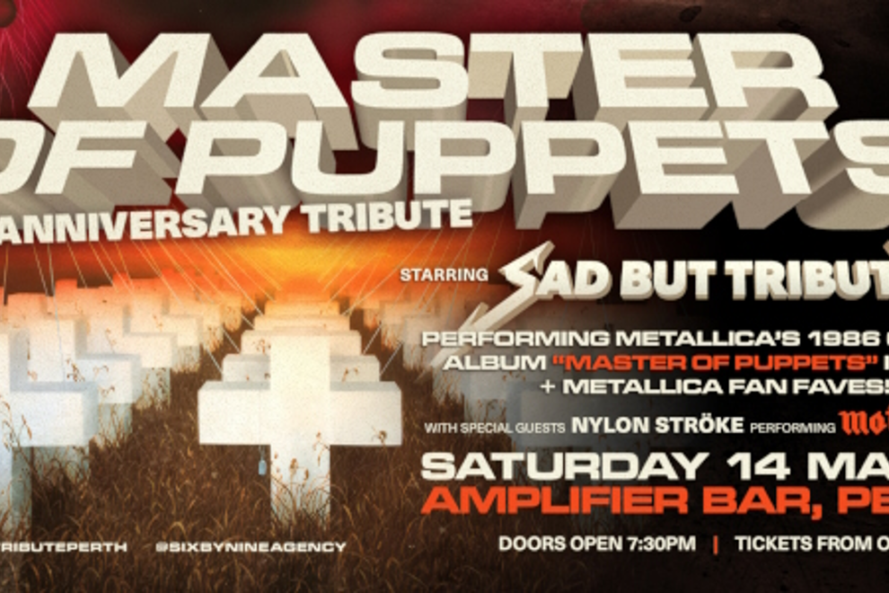 "MASTER OF PUPPETS" 40th Anniversary Tribute | performed by SAD BUT TRIBUTE