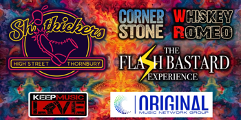 The Flash Bastard Experience + Whiskey Romeo + Cornerstone