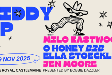 'GIDDY UP!' featuring MILO EASTWOOD, O HONEY, ELLA STOECKLI & JEN MOORE   (Courtyard party)