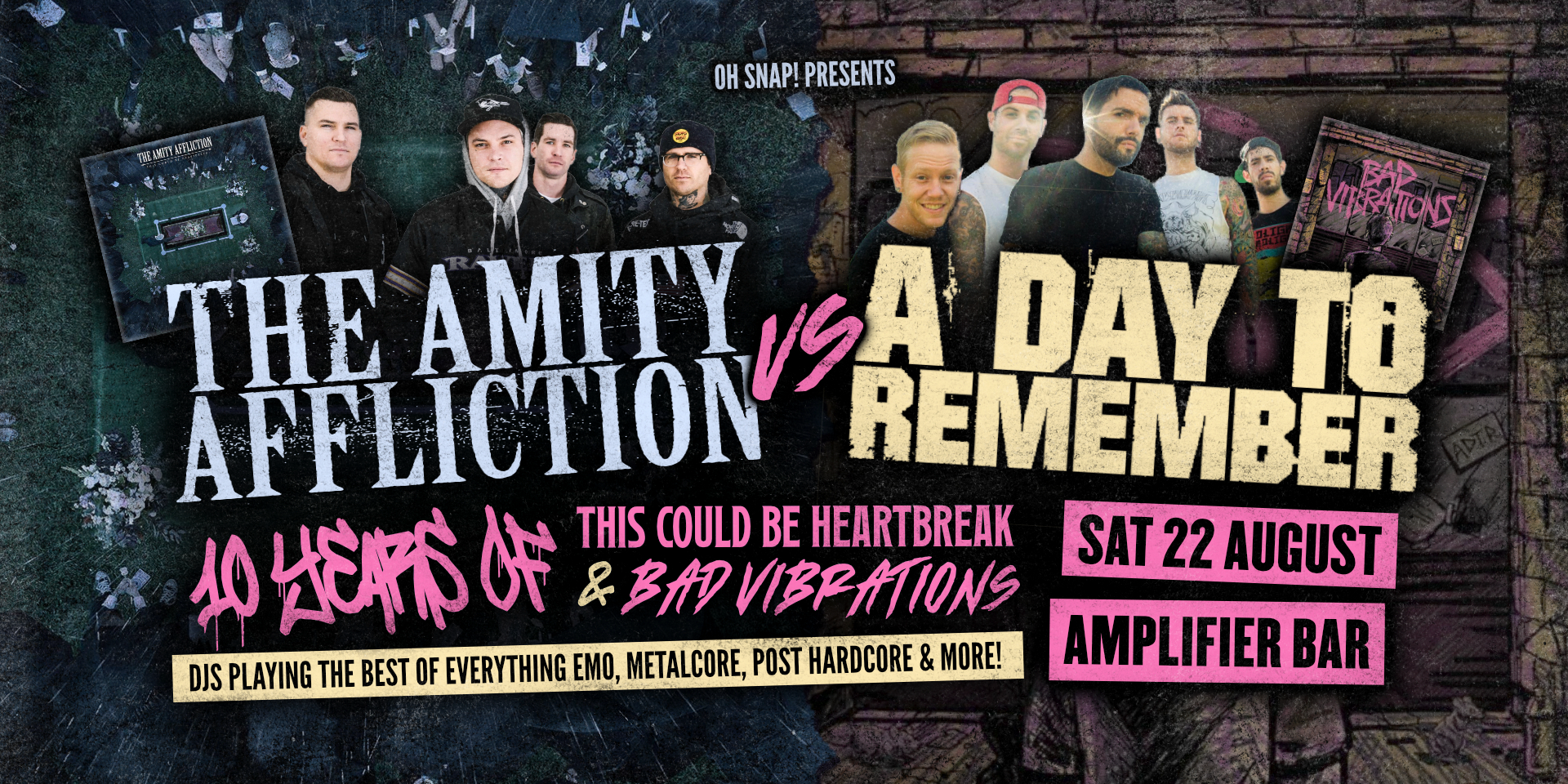 A DAY TO REMEMBER vs THE AMITY AFFLICTION - PERTH