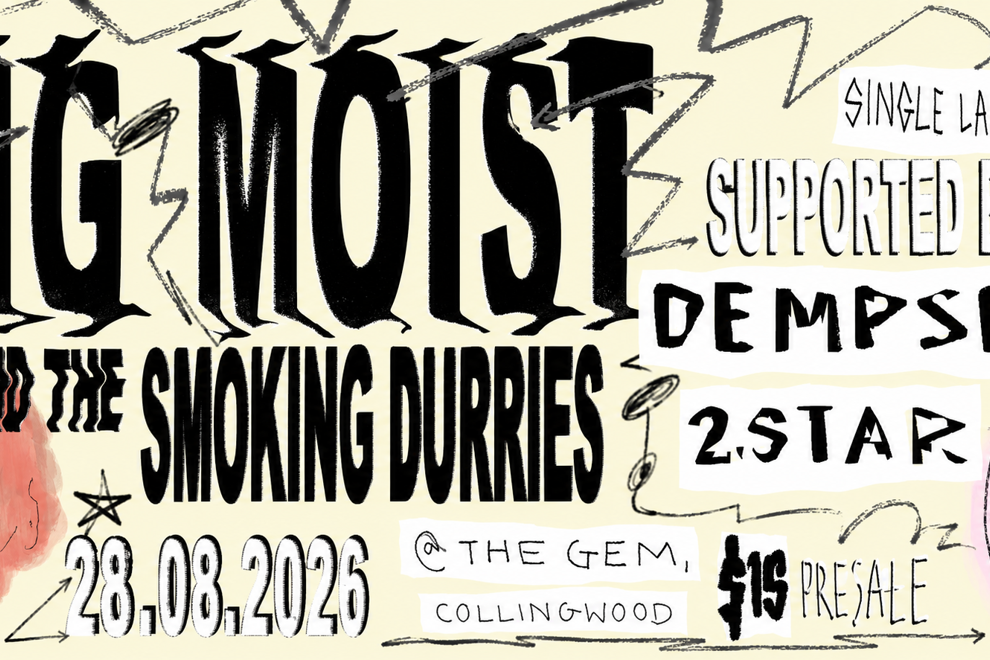 Big Moist and the Smoking Durries 'Drunk Cigarette' Single Launch