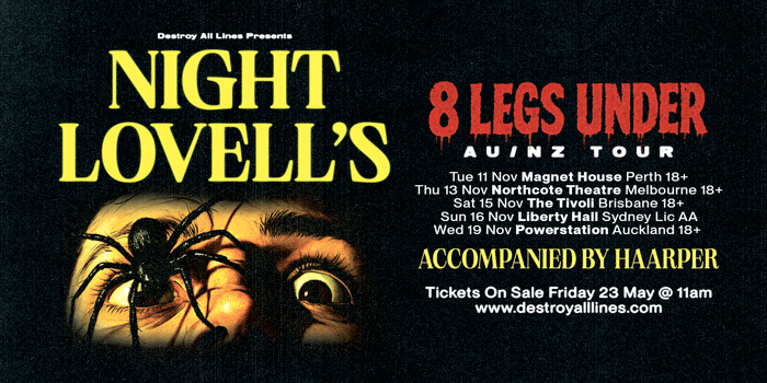 Night Lovell (ca) Australia Tour 2025