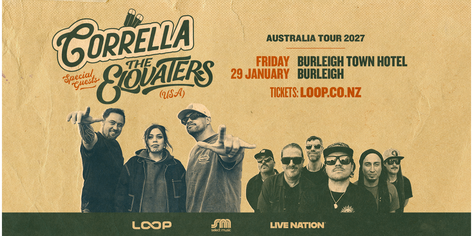 Corrella - Australian Tour 2027