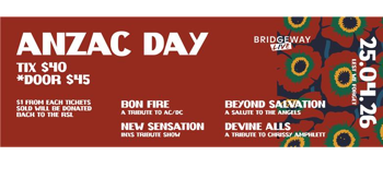 2026 ANZAC DAY - Tribute to Australian Rock