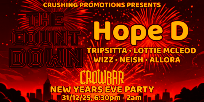 The Count Down NYE - Hope D
