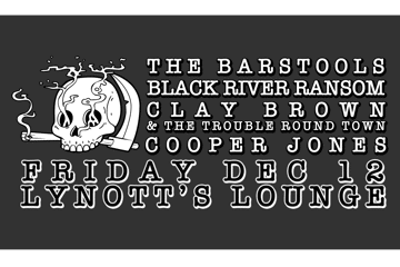 The Barstools, Black River Ransom, Clay Brown & Cooper Jones