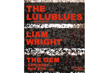 The Lulublues single launch with Liam Wright
