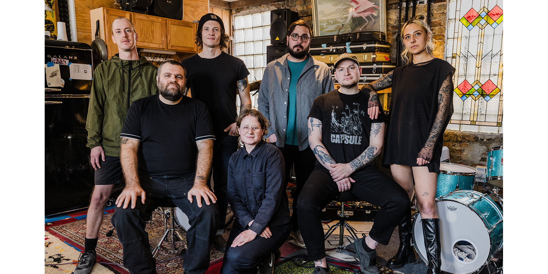 Slow Mass Australian tour Live at Marrickville Bowlo W/ Great ~ Falls