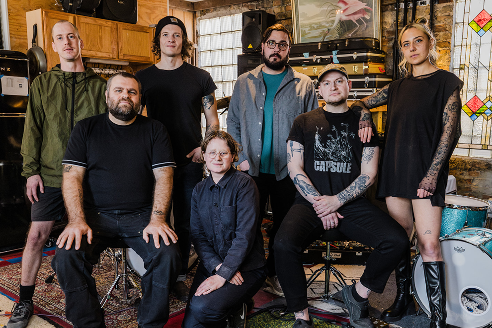 Slow Mass Australian tour Live at Marrickville Bowlo W/ Great ~ Falls / Miners