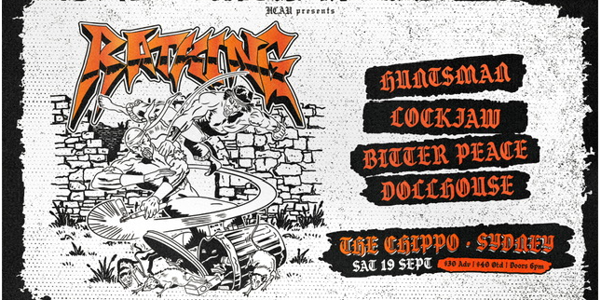 Ratking live at The Chippo Hotel - Concert poster