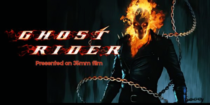 GHOSTRIDER (M) Presented in 35mm