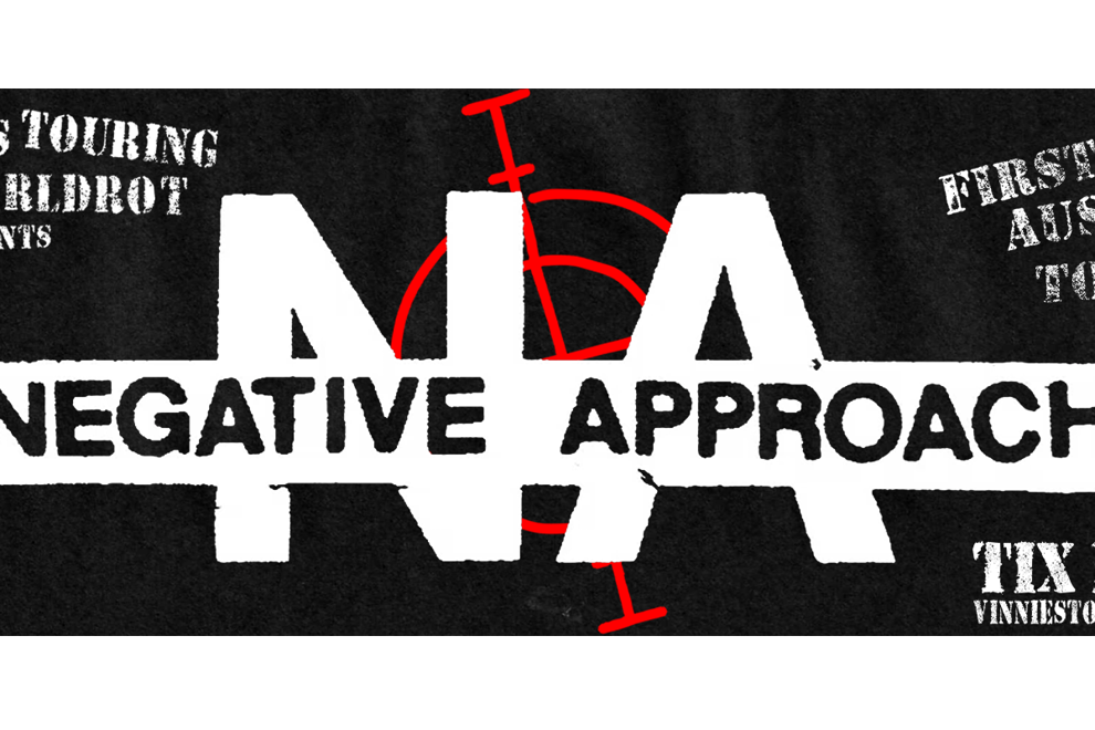 Negative Approach 2026 AUS & NZ Tour