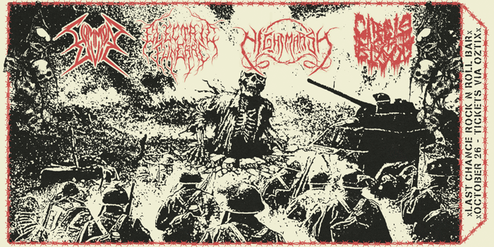 The Final Electric Funeral Gig of 2025 w/ Circle of Blood, Common Evil & Nightmarsh