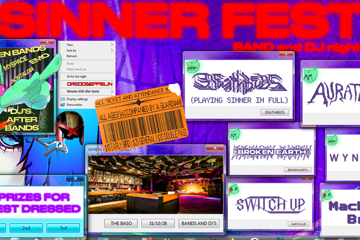 SINNER FEST (Band and DJ Night)