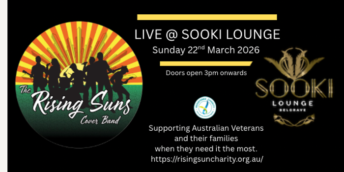 Rising Suns Fundraiser