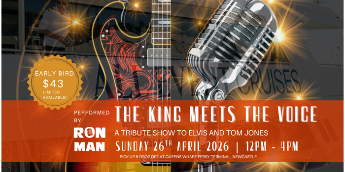King Meets the Voice  A Tribute to Elvis & Tom Jones