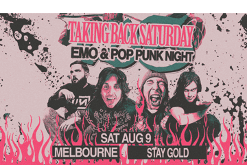 TAKING BACK SATURDAY: Emo & Pop Punk Night - Melbourne