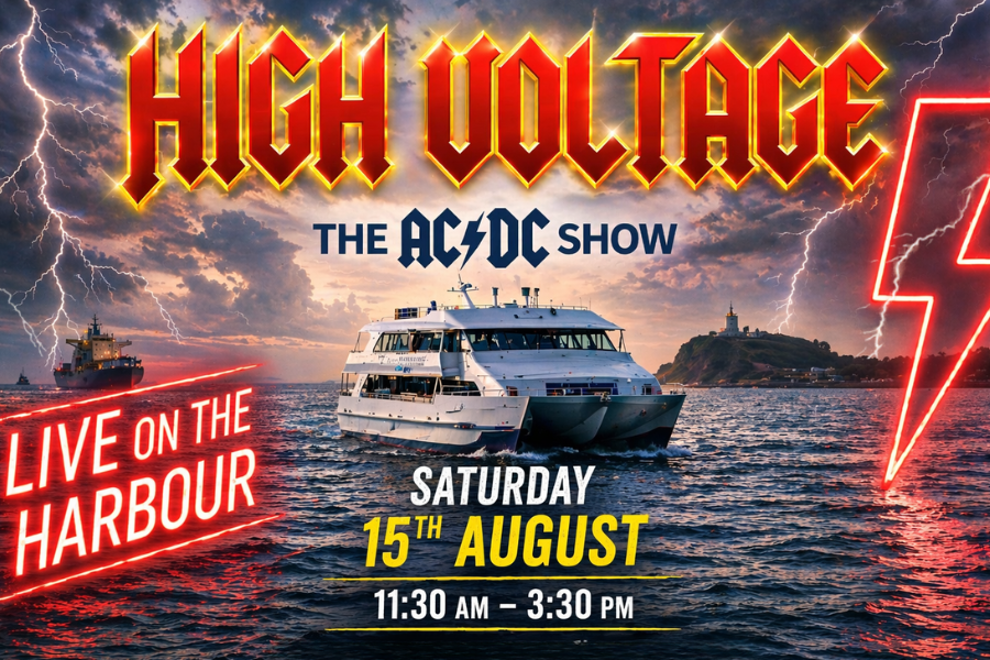 High Voltage | ACDC Tribute | Newcastle Harbour Cruise