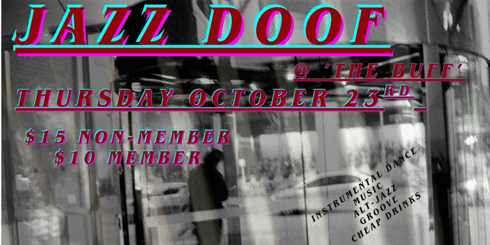 Jazz Doof at the Buff