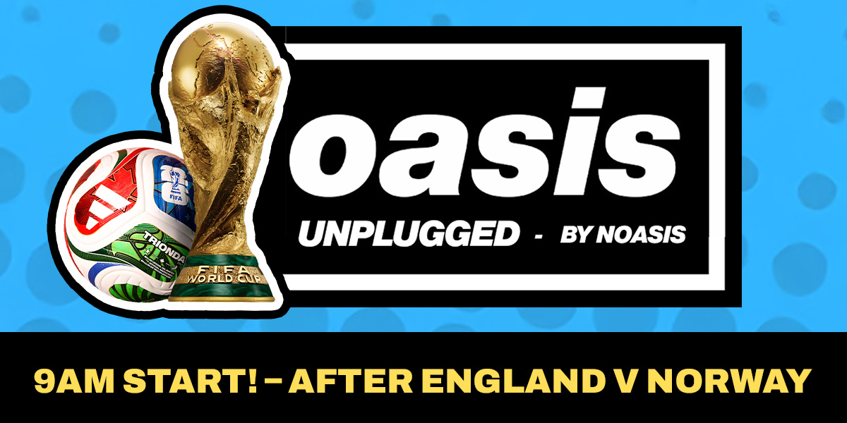 OASIS Unplugged by NOASIS - England V Norway World Cup Post Match Party