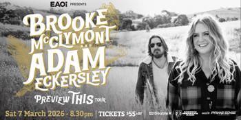 Brooke McClymont & Adam Eckersley "Preview This" Tour
