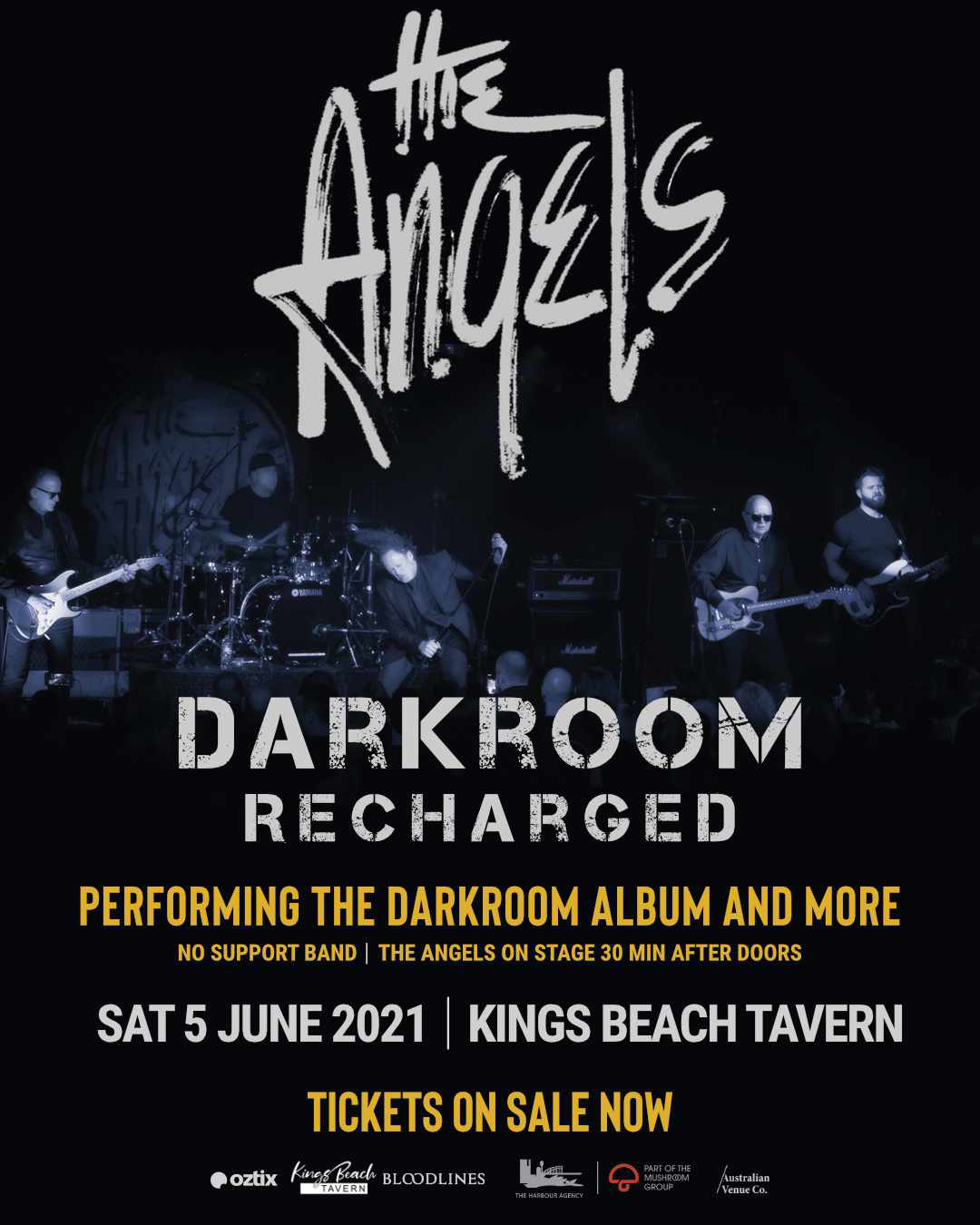 The Angels 2022 Darkroom Recharged Tour Tickets At Kings Beach Tavern Caloundra Qld On Saturday 18 June 2022