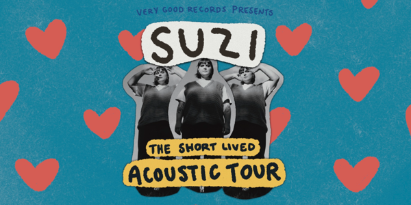 Suzi - The Short Lived Acoustic Tour live at Four5Nine Bar - Concert poster