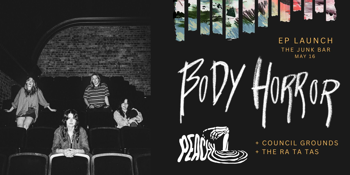 PEACHY 'BODY HORROR' EP LAUNCH