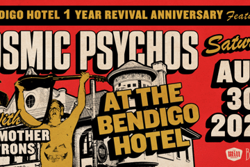 COSMIC PSYCHOS + STEPMOTHER + FRONS // Bendigo Hotel 1 Year Revival // Collingwood