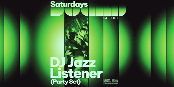 Sound Music Bar Pres. DJ Jazz Listener live at Sound Music Bar - Concert poster