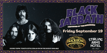 THE SORCERERS perform BLACK SABBATH