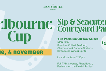 Melbourne Cup Sip & Seacuterie Courtyard Party