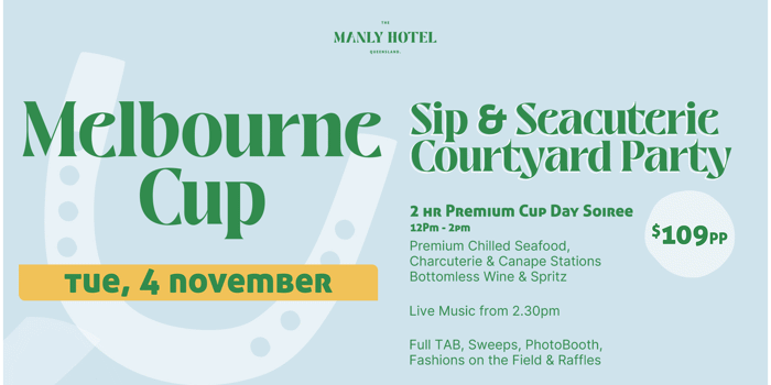 Melbourne Cup Sip & Seacuterie Courtyard Party