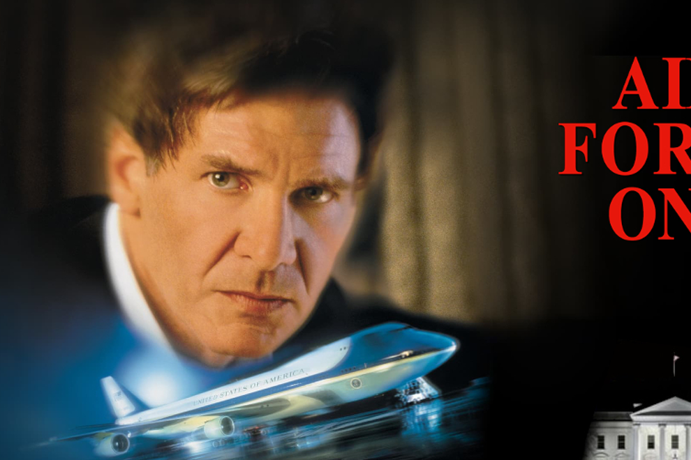 AIR FORCE ONE (M) Presented in 35mm Film