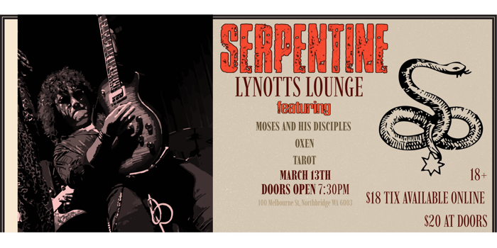 Serpentine Live at Lynott's