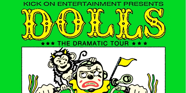 DOLLS the 'Dramatic' Tour - Adelaide live at The Gov - Balcony - Concert poster