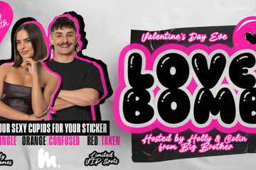 LOVE BOMB Valentine's Day Eve