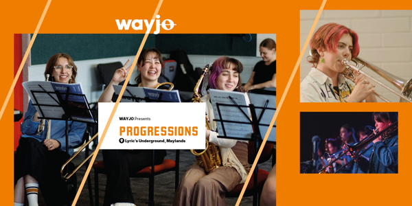 WAYJO Progressions Showcase live at Lyric's Underground - Concert poster