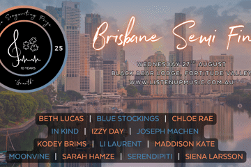 The Songwriting Prize 2025 - Brisbane Semi Final