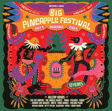 Poster for Big Pineapple Festival 2025