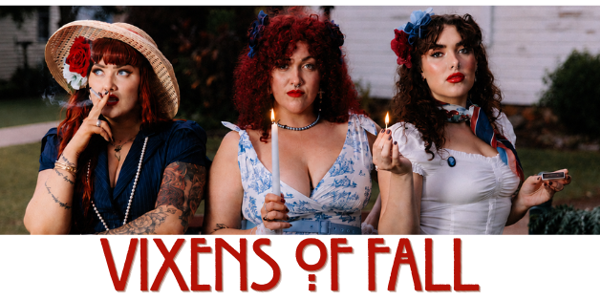 Vixens of Fall: The Tales of Fox Hollow live at Moonshiners Honky Tonk Bar - Concert poster