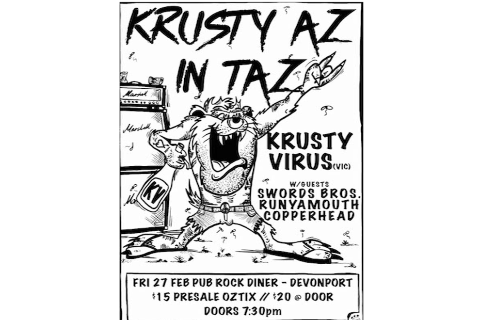 KRUSTY VIRUS "KRUSTY AZ IN TAZ"