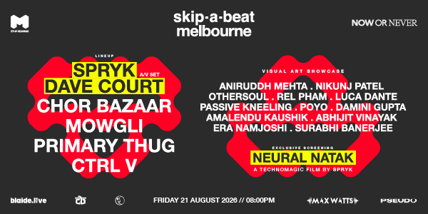 skip-a-beat presents - transmedia takeover at Now or Never 2026