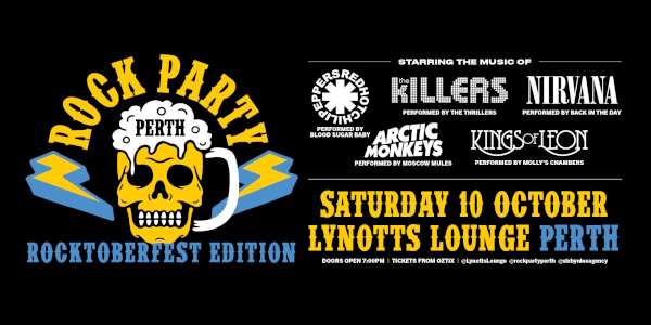 ROCK PARTY PERTH | ROCKTOBERFEST EDITION
