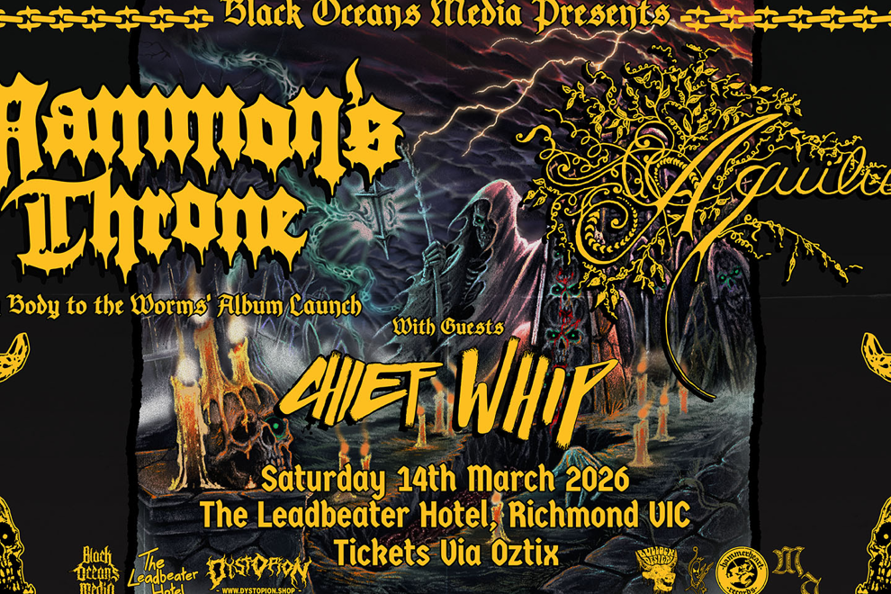 Mammon's Throne 'My Body to the Worms' Album Launch & Aquilus w/ Chief Whip