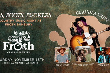Beers, Boots & Buckles - A Country Music Night at Froth Bunbury