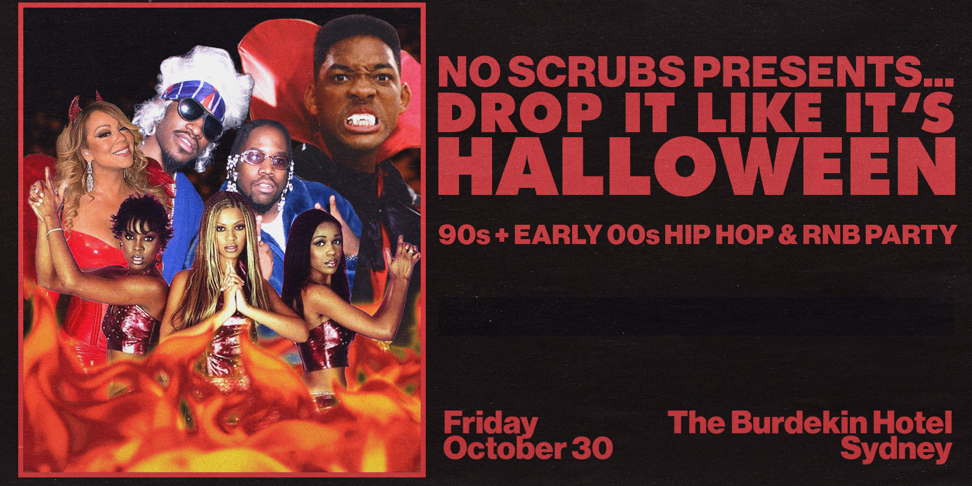 Drop It Like It's Halloween: 90s + 00s Rnb and Hip Hop Party - Sydney